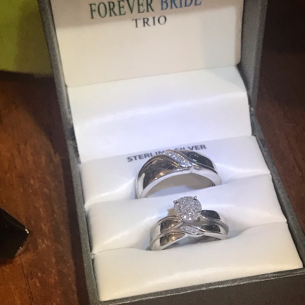 Forever Bride Wedding Set Trio